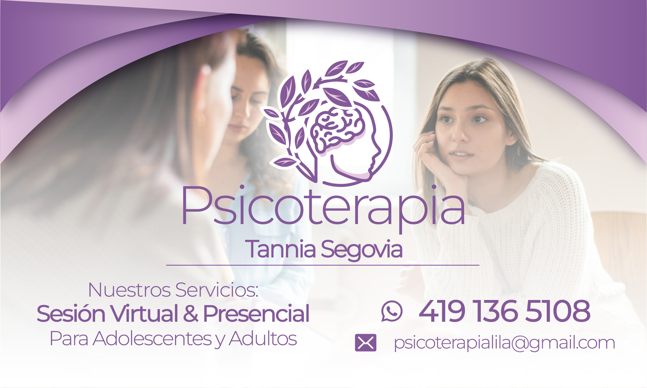 Psicoterapia Tannia Segovia